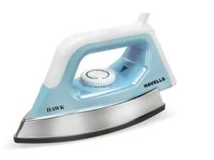HAVELLS HAWK HEAVY WEIGHT 1100 W INSTANT DRY IRON SUPER QUALITY 1100 W Dry Iron (Blue)