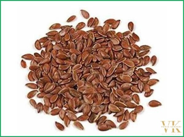 VK Flax Seeds (Alsi Ke Beej) | 100% Raw & Natural Whole Flaxseeds - 400 Gm