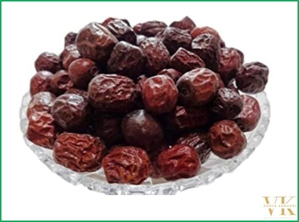 VK Premium Unnab Ber (Dried Red Jujube / Chinese Dates) – 100% Natural, 200 gm