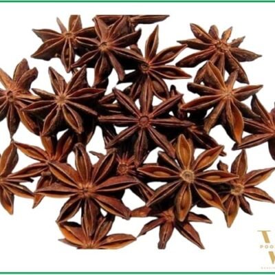 VK Chakra Phool (Whole Star Anise) | 100% Pure Natural Whole Spice – 100 Gm