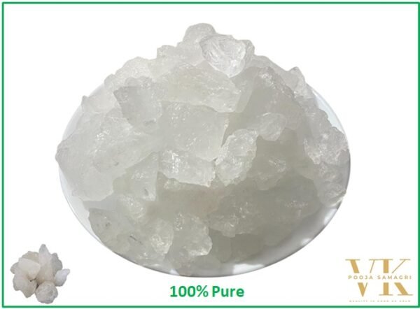 VK Fitkari stone/फिटकरी/Alum Stone 100% Pure Natural 400 Gm