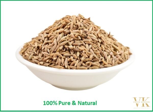 VK Safed Jeera (Cumin Seeds) | 100% Pure Natural Whole Spice – 200 Gm