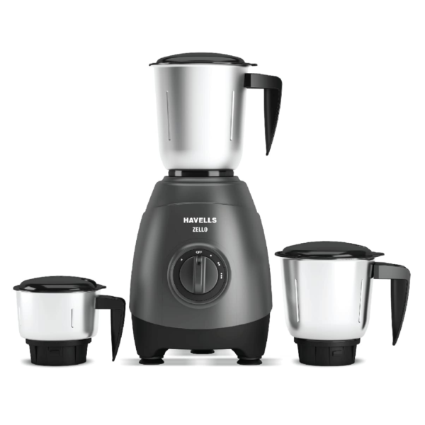 Havells Zello Mixer Grinder (3 Jar) 750 Watt
