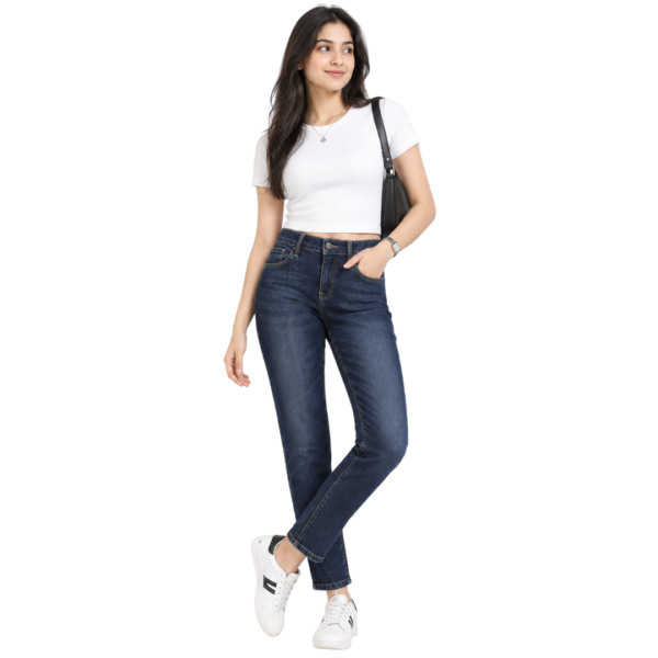 Jealous 21 Women Blue Hottie Regular Fit Ankle-Length Jeans