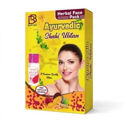 Beauty Blos Ayurvedic Shahi Ubtan Herbal Face Pack with Gulabjal