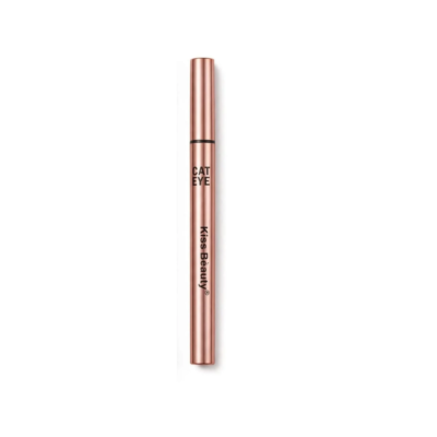 Kiss Beauty Cat Eye Ultra Black Longwear Non Transfer Liquid Eyeliner, Black, 2.5 g